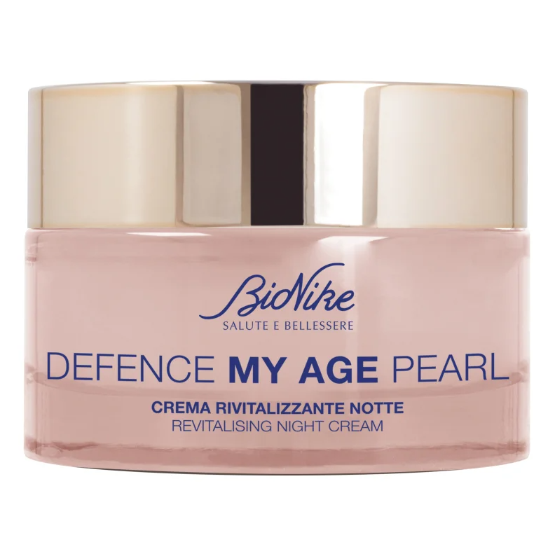 I.c.i.m. (Bionike) Internation Crema Bionike Defence My Age Pearl Viso Notte - Rivitalizzante Per Prime Rughe - 50 Ml